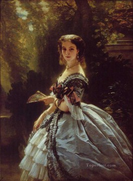 Princesa Isabel Esperovna Belosselsky Belosenky Princesa Troubetskoi retrato de la realeza Franz Xaver Winterhalter Pinturas al óleo